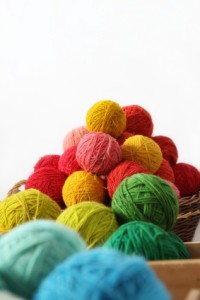 yarn in apile
